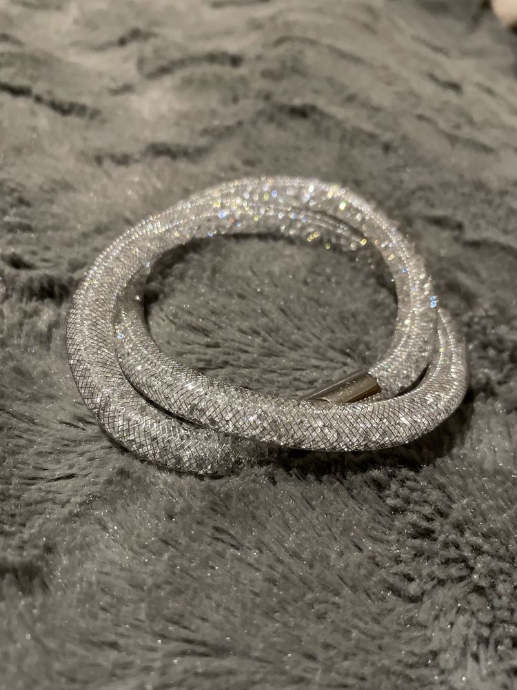 Swarovski серьги Fit и браслет Stardust эксклюзив сережки браслет