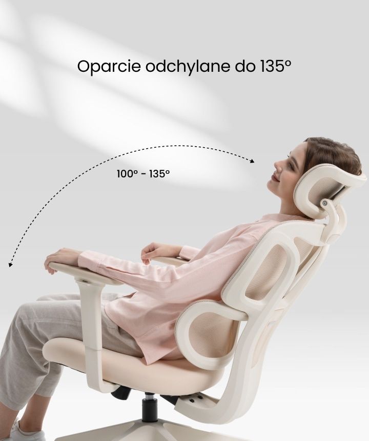 Kolorowe Ergonomiczne Krzesło z Poduszką Przypominającą Chmurę