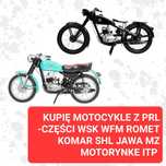 Skup motocykli wsk shl wfm jawa osa