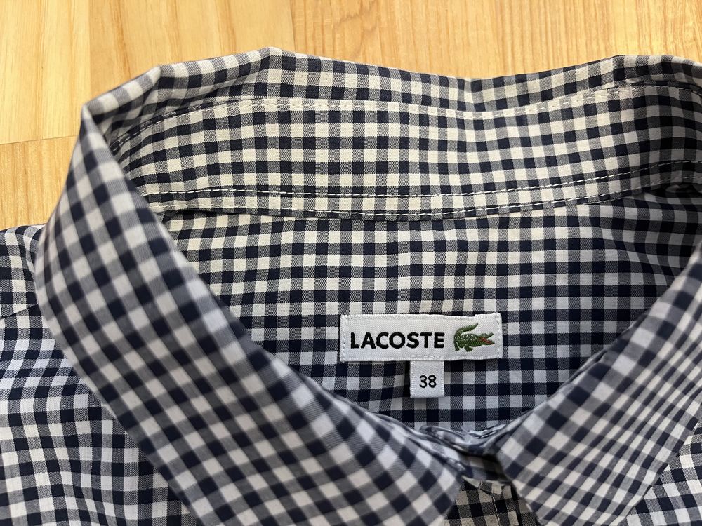 Lacoste.Cudna damska koszula.krateczka.38 j.Nowa