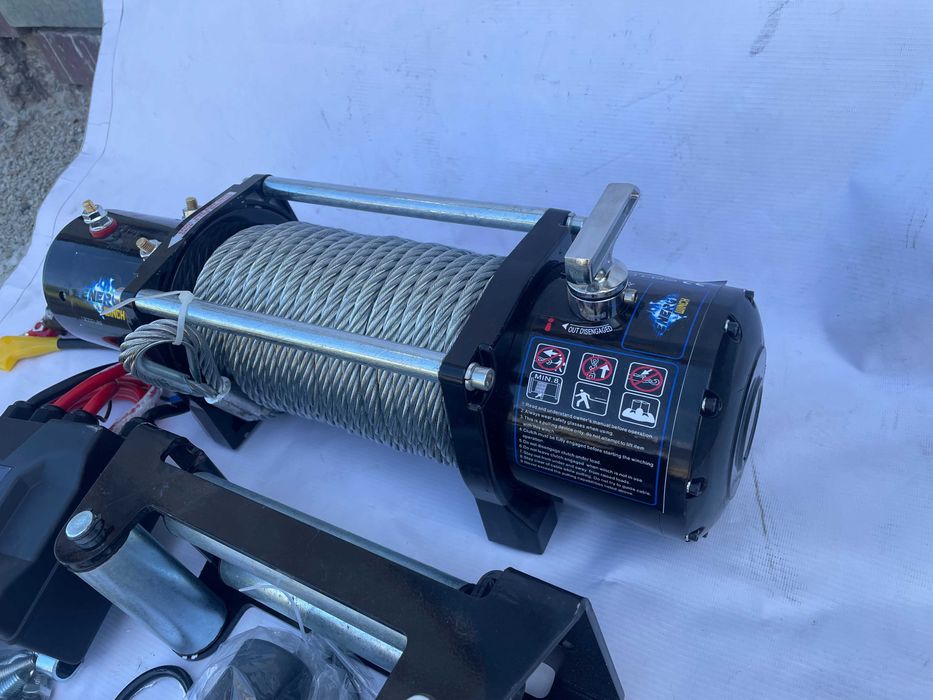 Лебідка автомобільна електрична Energy winch 12000LBS 5,5т лебедка