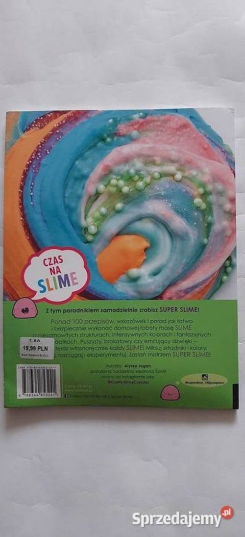 Książka Super slime - ponad 100 przepisów