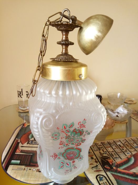 Люстра (Югославия) подвесная новая