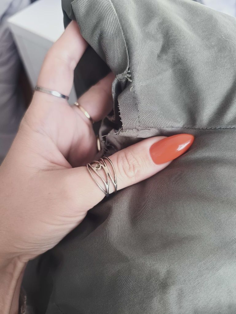 Parka zimowa dla dziewczynki r146/152