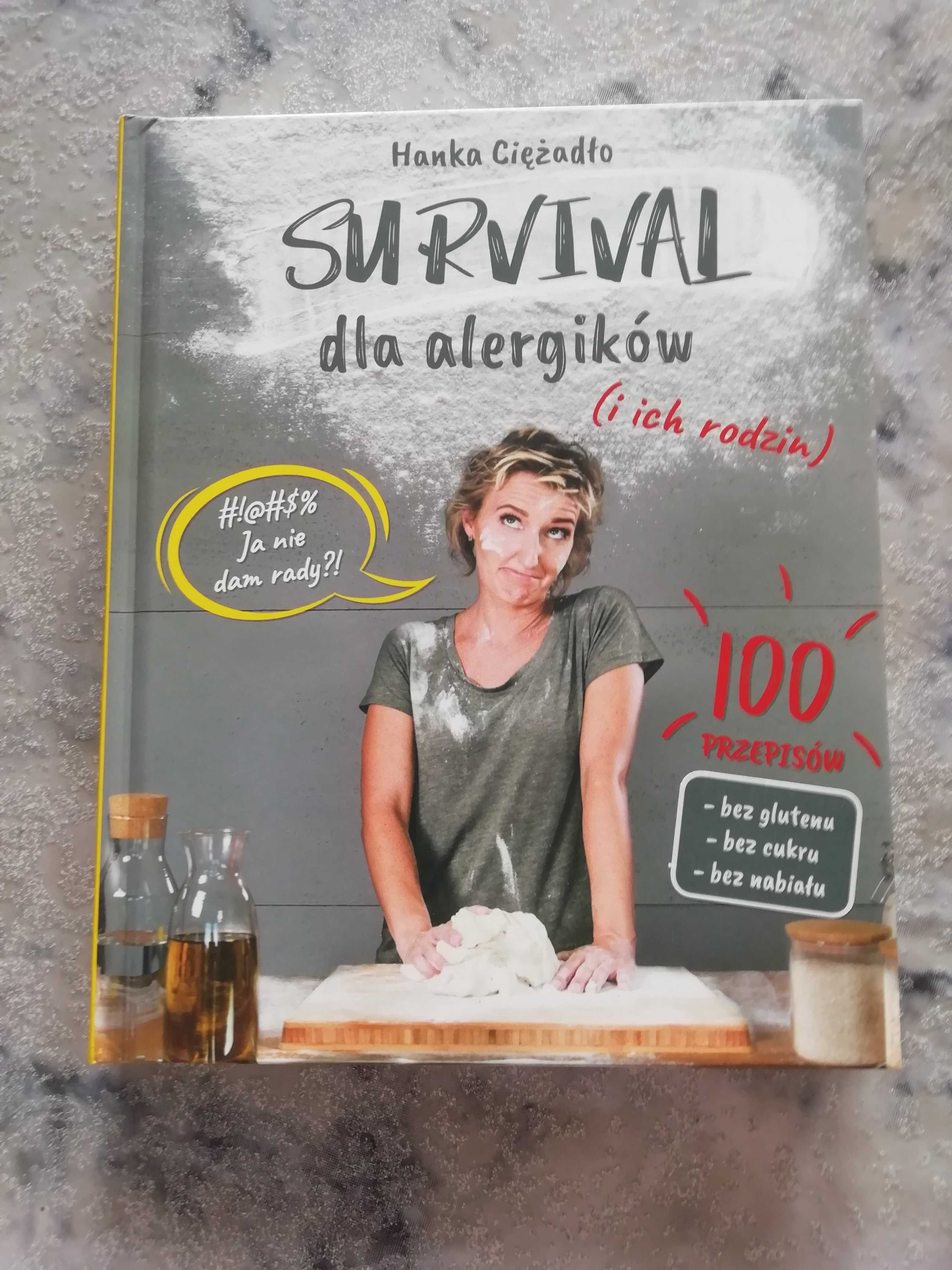 Książka Survival dla alergików – twarda okładka