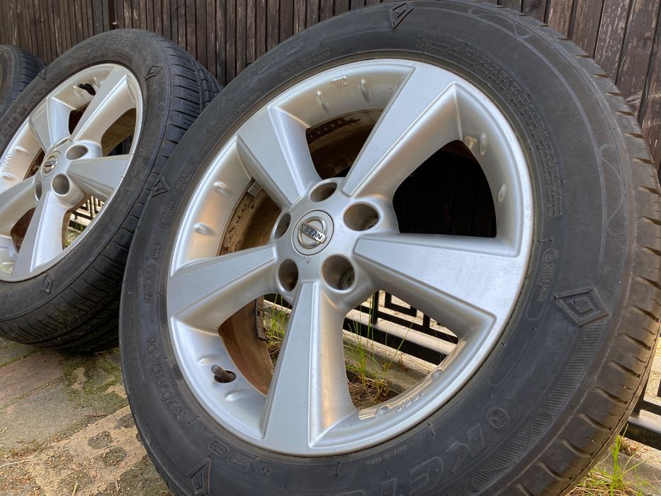Oryginalne felgi nissan qashqai juke 6,5x17 5x114.3 duster laguna