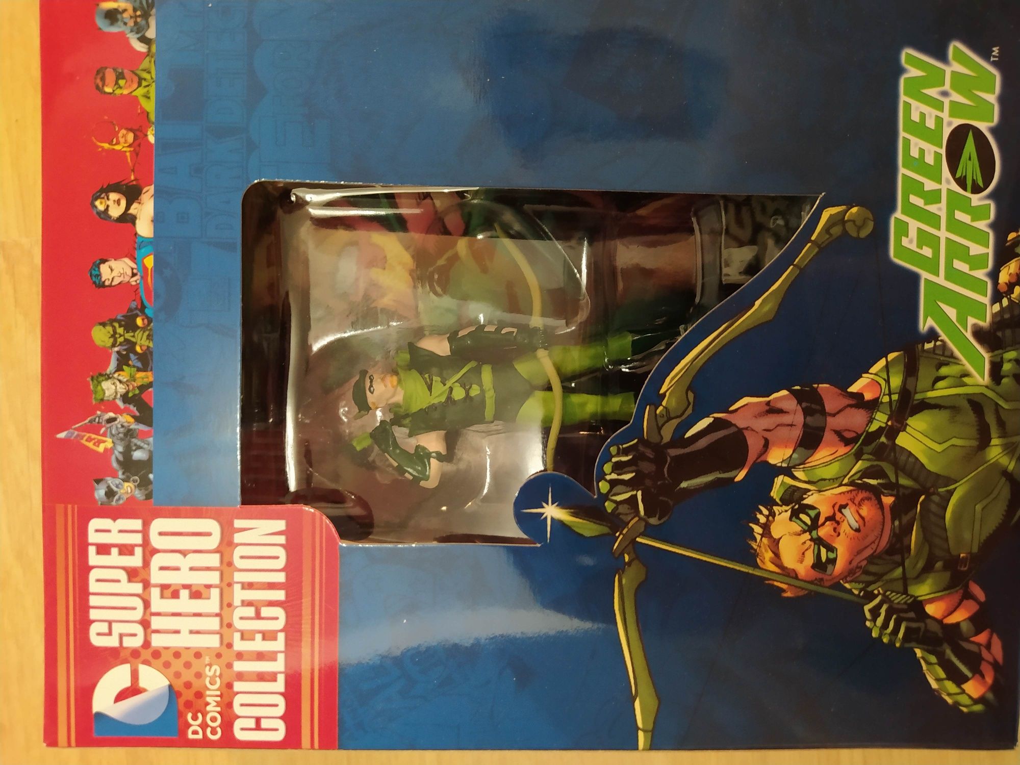 Figurki DC: Green Arrow (Zielona Strzała) & Superman (Eaglemoss)