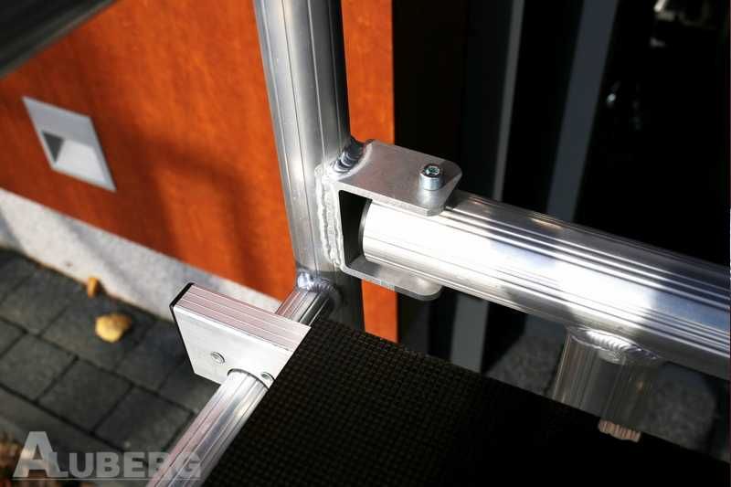 Rusztowanie przejezdne aluminiowe ALUBERG 770- 1100 ze stabilizatorem