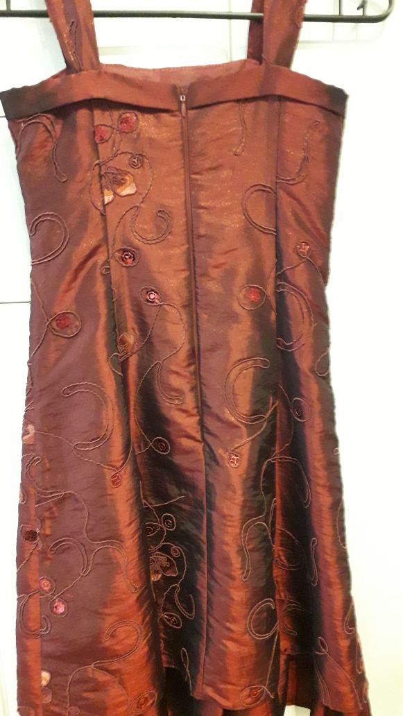 NOWA elegancka sukienka z bolerkiem+ GRATIS r.134