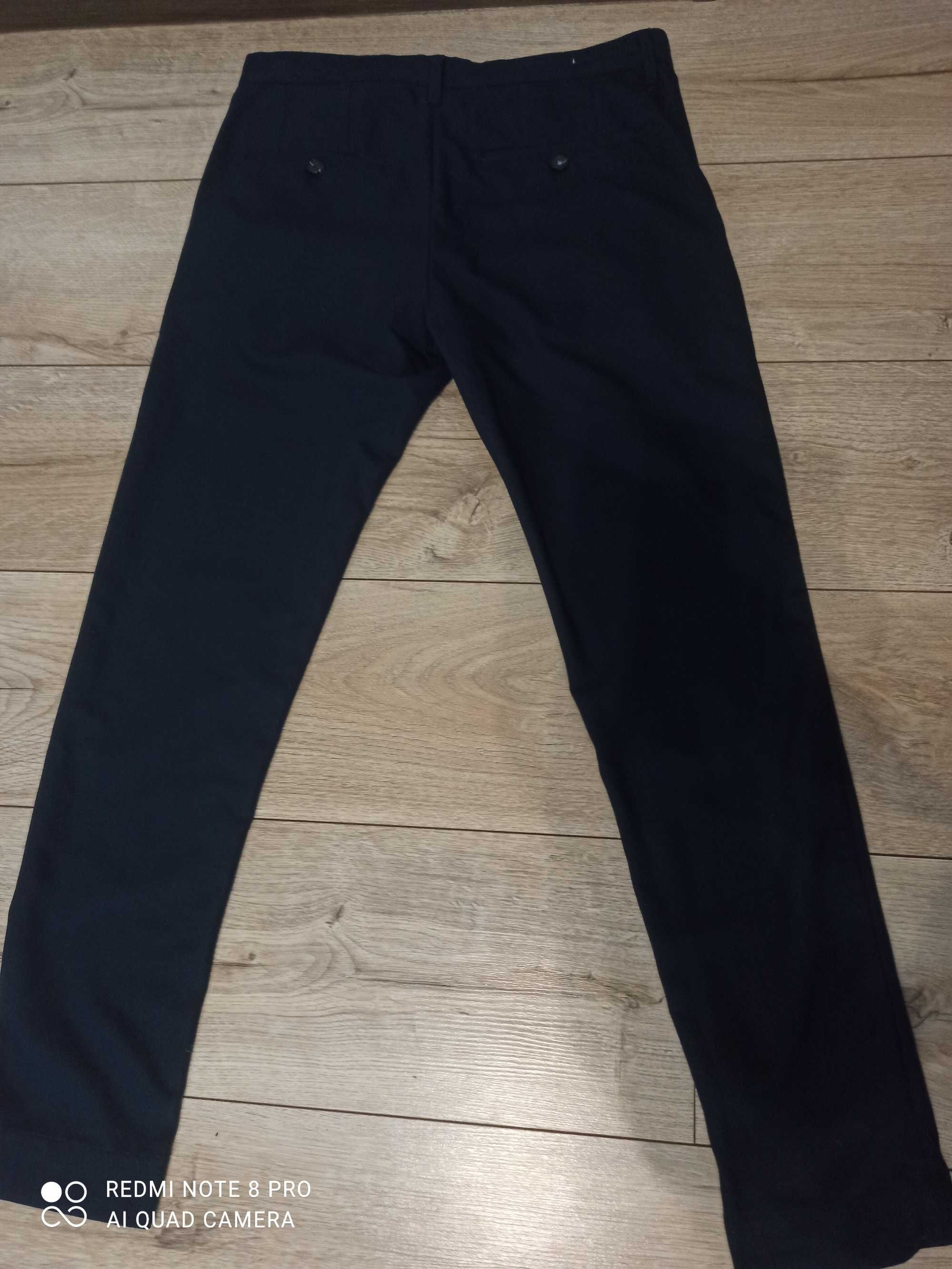 Spodnie eleganckie, czarne, Zara man, 38