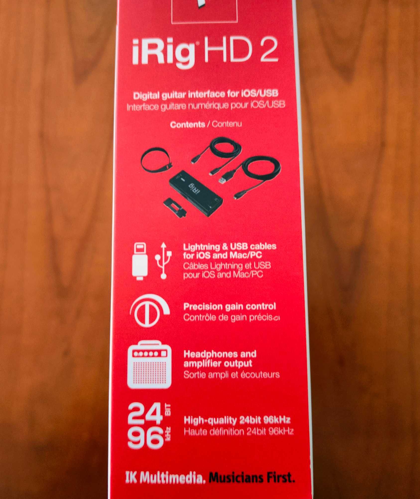 interface audio IK Multimedia iRig HD-2