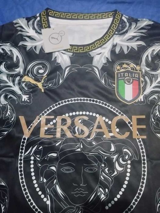 Camisa Seleção Itália x Versace - 2023