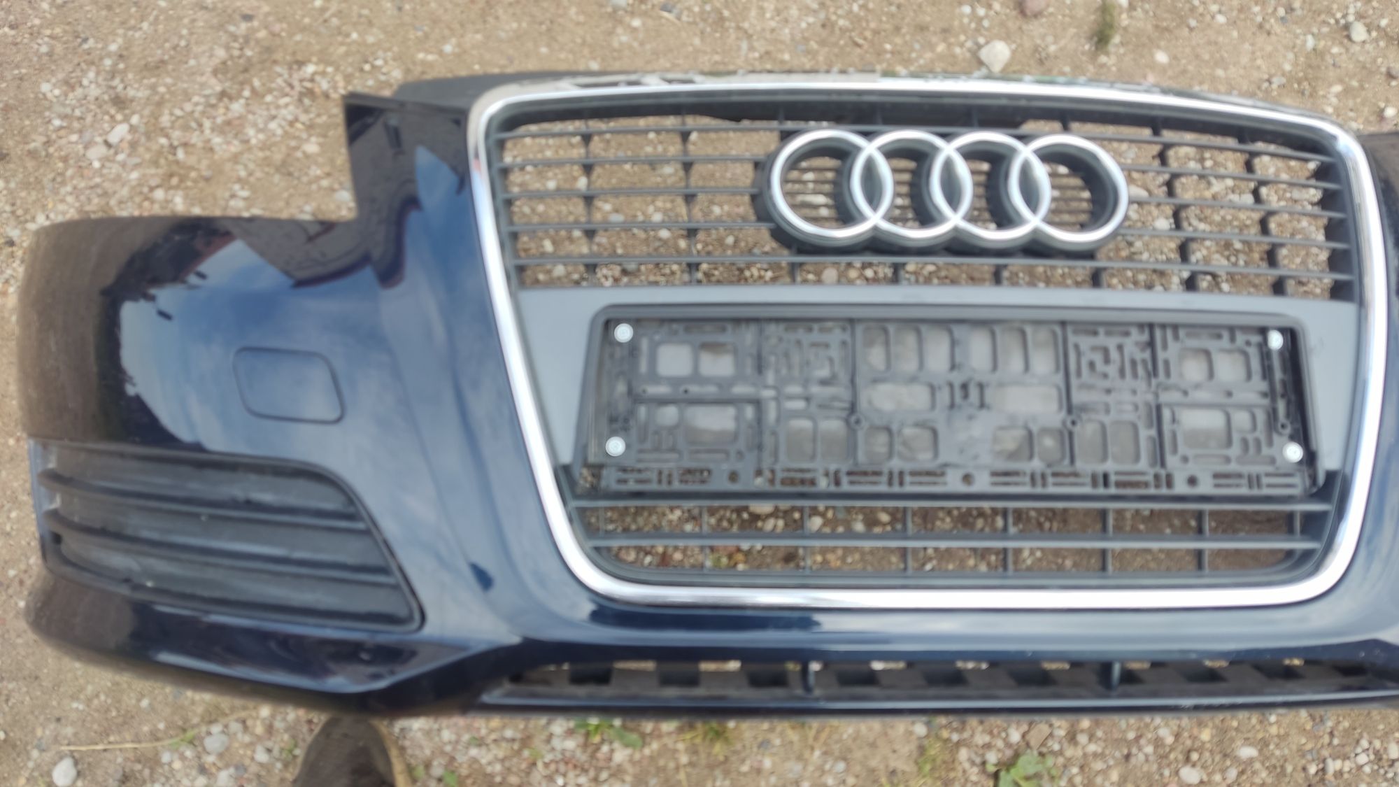 Zderzak przedni przód kompletny audi a3 8p lift lz5a