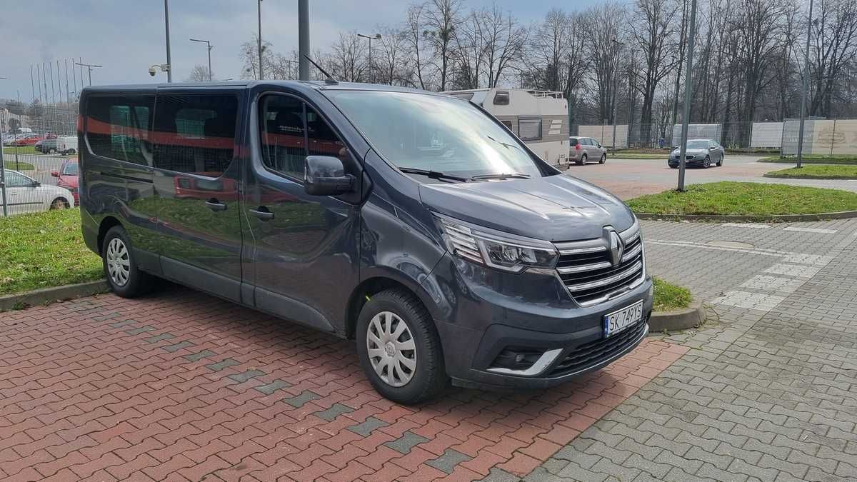 Bus 9os, Renault Trafic 2024, wynajem, Tychy, Katowice, śląsk