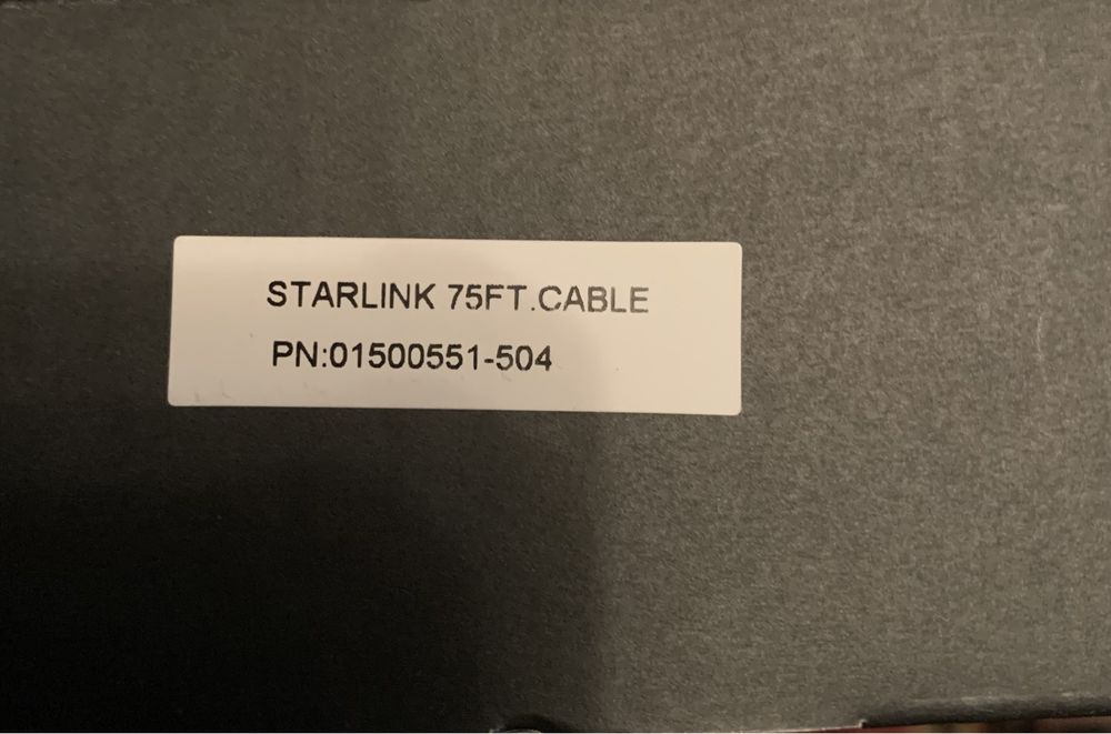 Кабель Старлінк V 2. Оригінал! 23 м. /Starlink Replacement cable 75/FT
