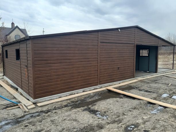 Solidne garaze drewno podobny, szybka realizacja montaz gratis