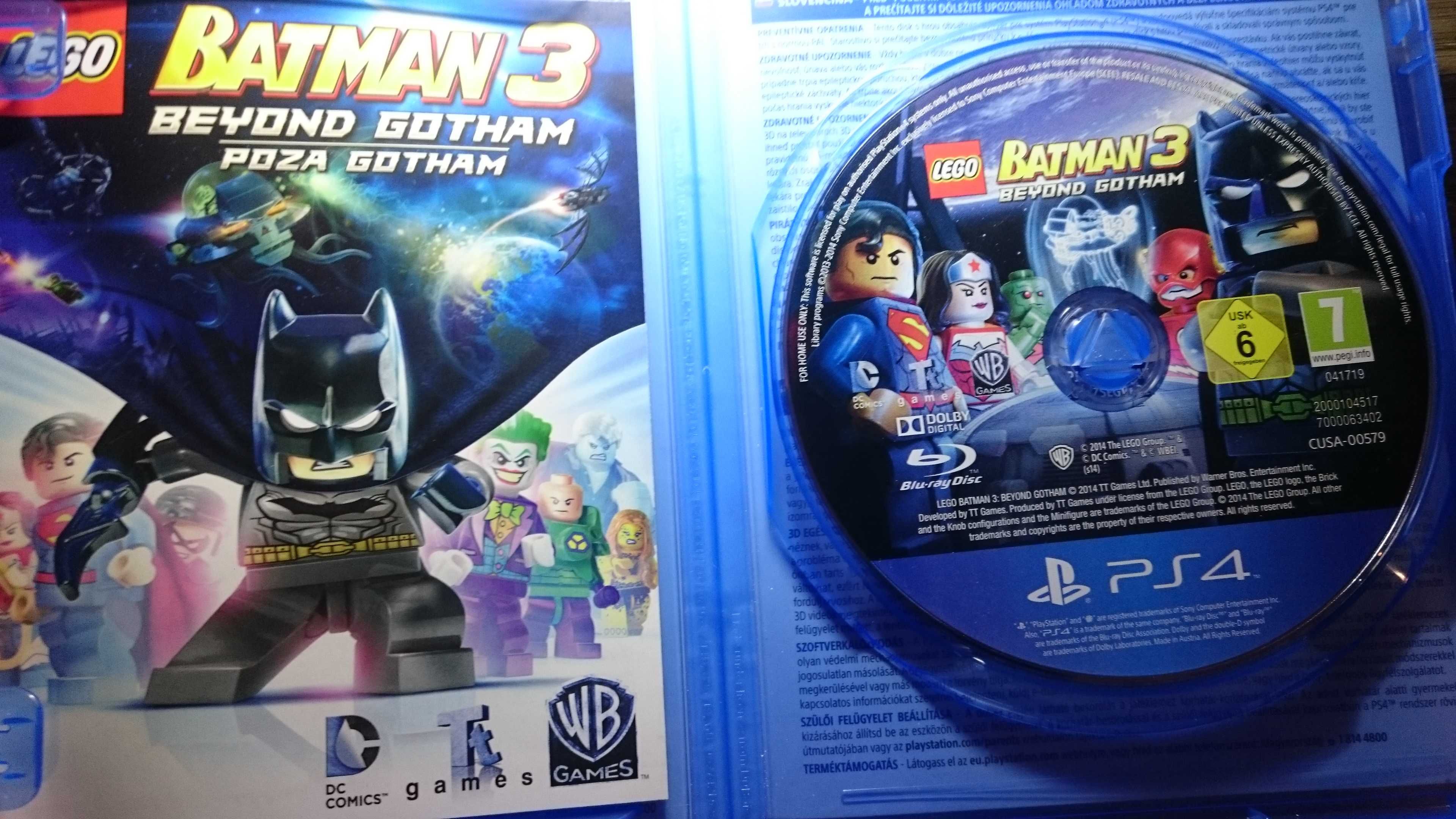 Lego Batman 3 Poza Gotham IDEAŁ polska wersja PS4 Playstation 4 Marvel