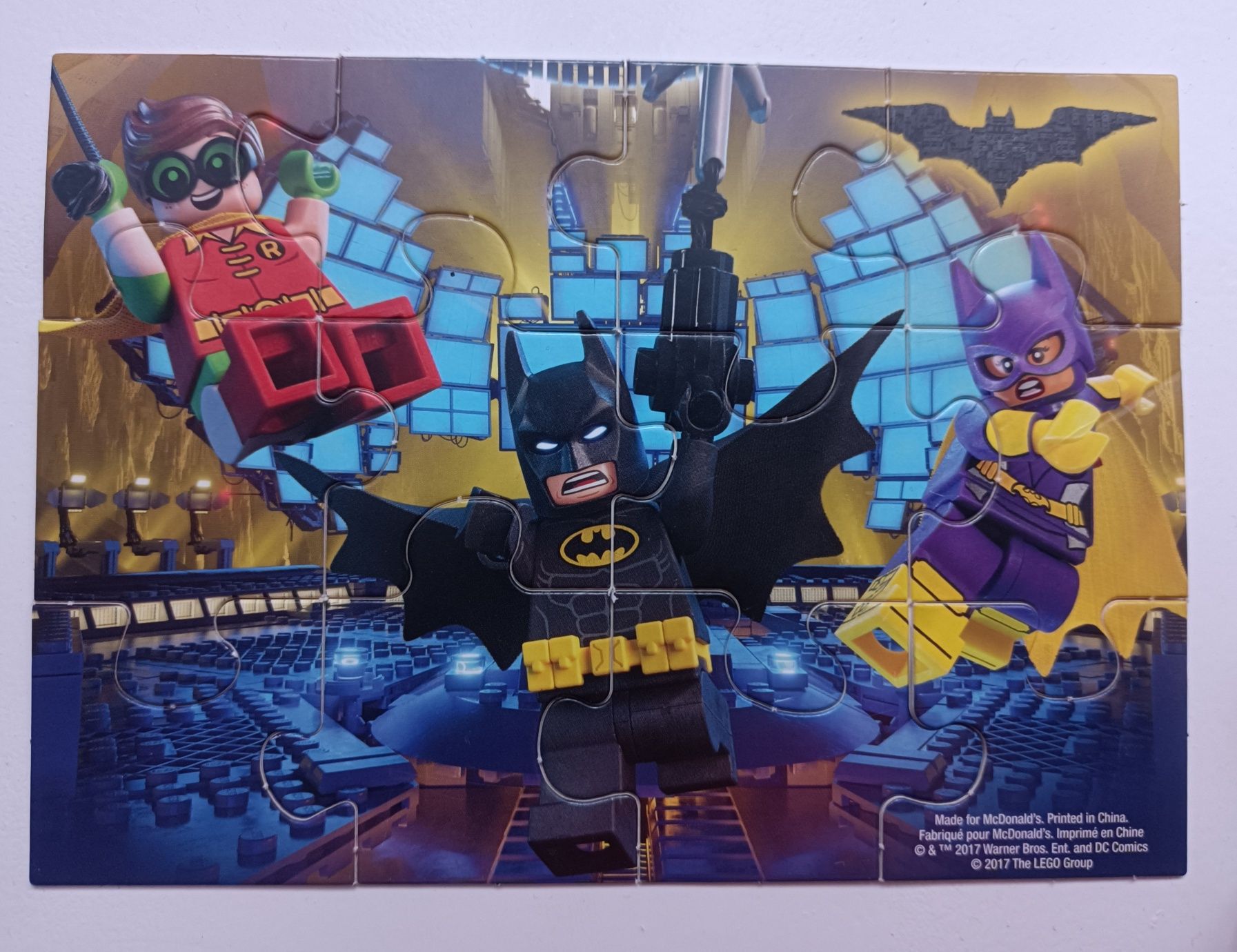 Puzzle LEGO Batman w metalowe puszce