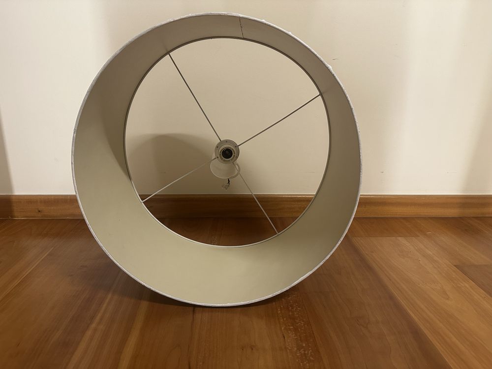 Candeeiro abatjour 49cms diâmetro