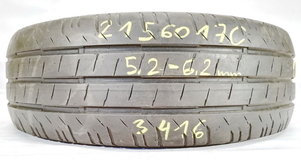 4x 215/60 R17C Continental VC200 opony letnie 6 mm /  montaż