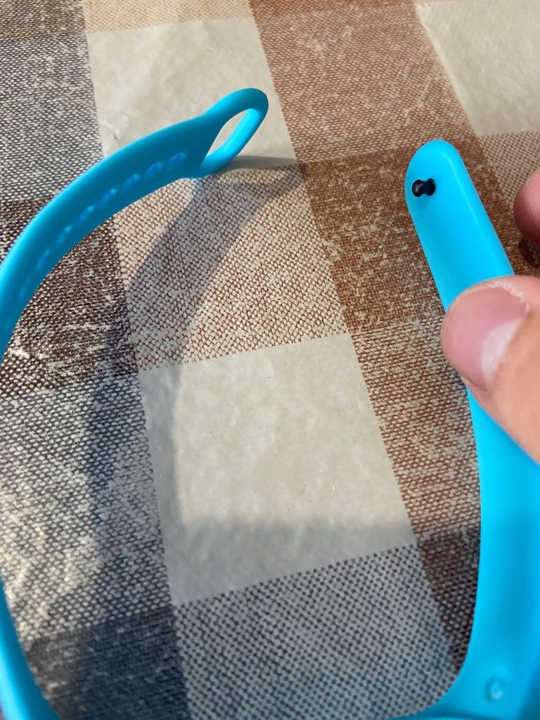 pulseira mi Band 5 a 7 cor azul céu ( Portes grátis)