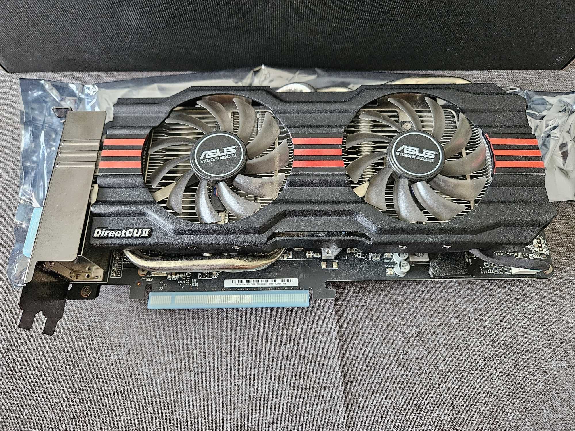 ASUS GeForce GTX770 2GB 256bit DirectCu II OC pełen sklepowy komplet