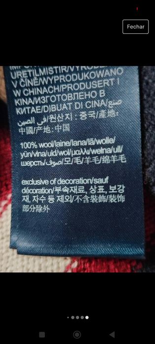 Camisola Tommy Hilfiger XS