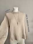 Nowy sweter damski Pieces 100% wełna merino L 40 premium capsule comfy