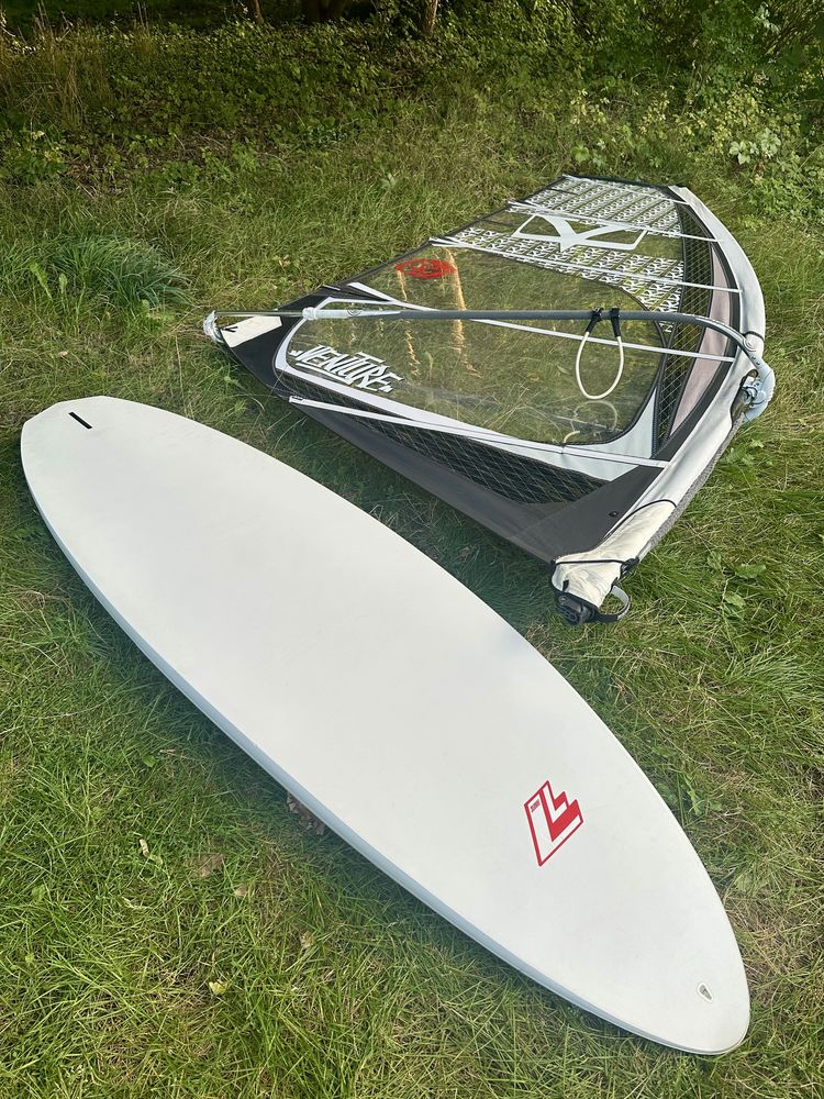 Deska windsurfingowa Fanatic X-Ray 150 - gotowy zestaw z żaglem 7,2m