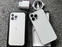iPhone 13 Pro Max 1024GB 1TB SILVER BAT97% Biały Gwarancja FV