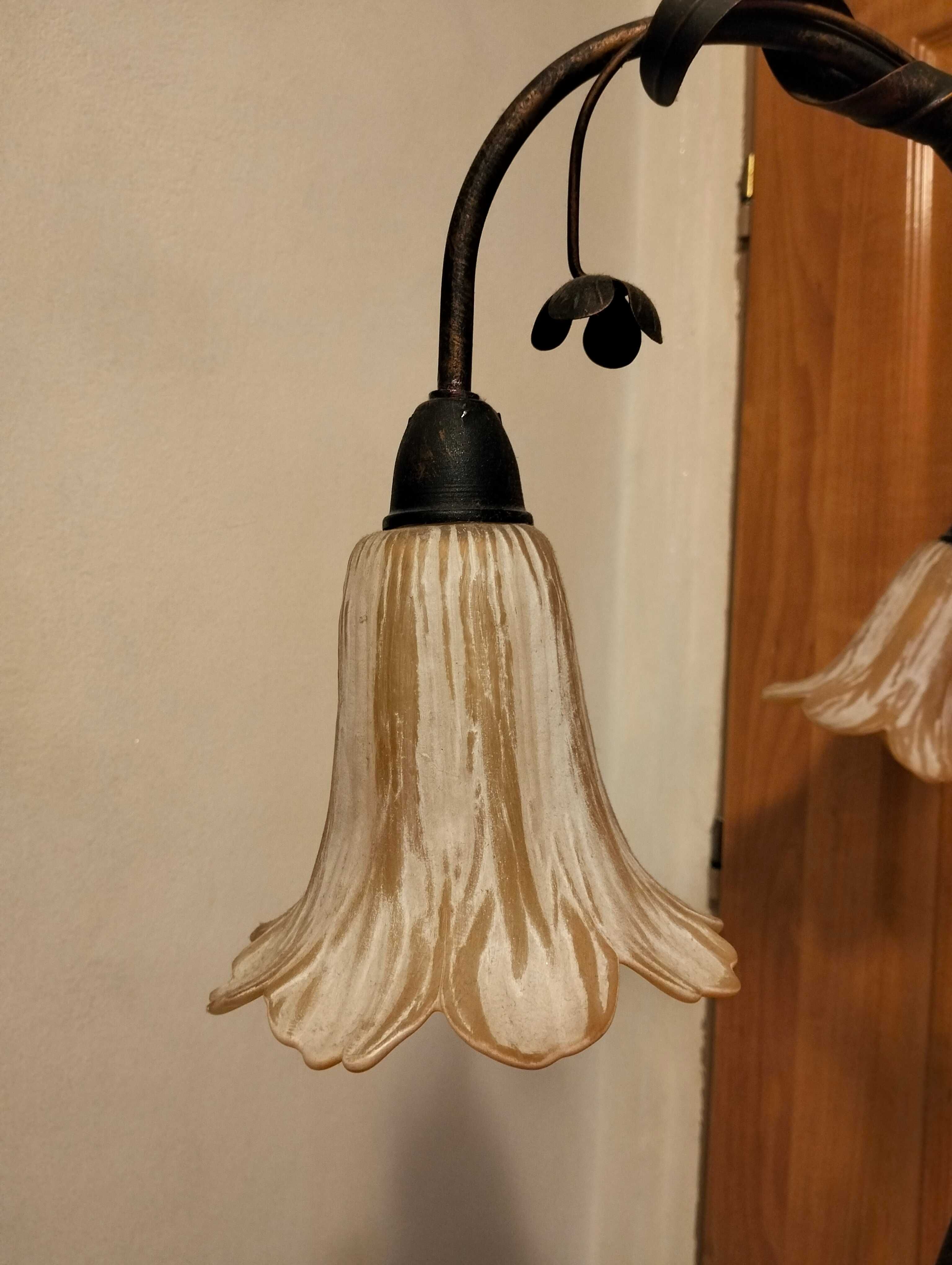 Lampa + zapasowy karnisz