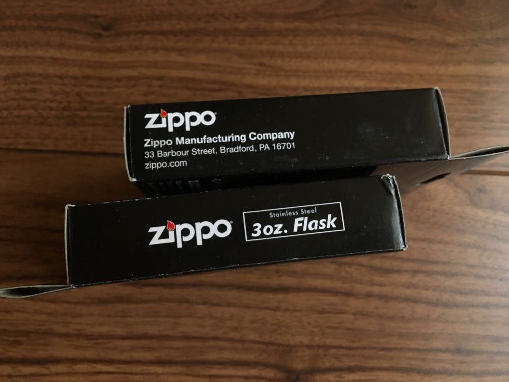 Оригинальная фляга Zippo Flack 3oz из нержавеющей стали