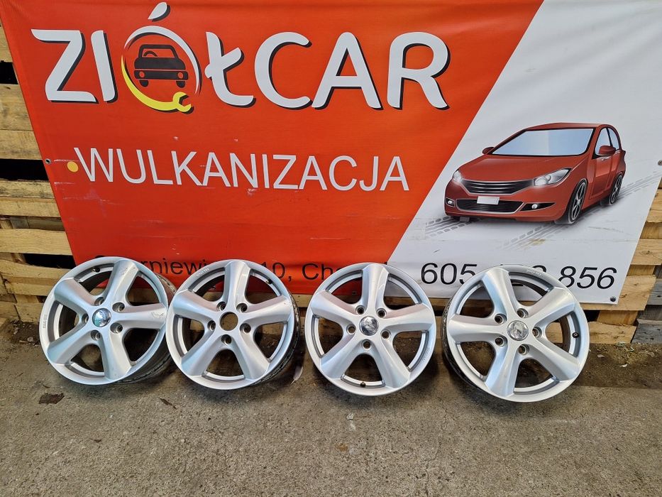 Alufelgi 5x114,3 15 ET49 Hyundai ix20 i30 Nissan Mazda Kia Mitsubishi