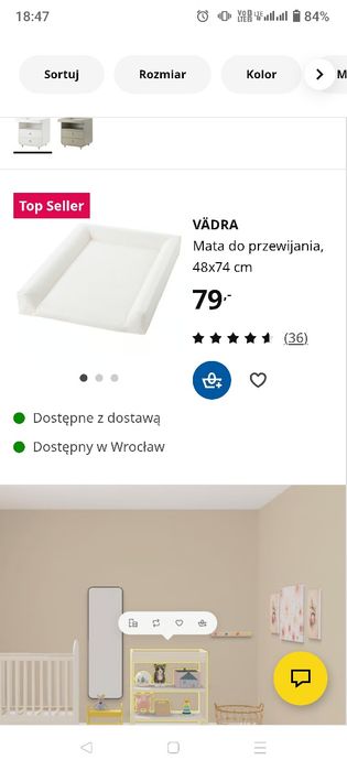 Przewijak Ikea  .