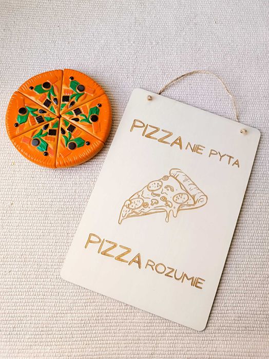 Tabliczka dekoracyjna na ścianę PIZZA grawer prezent