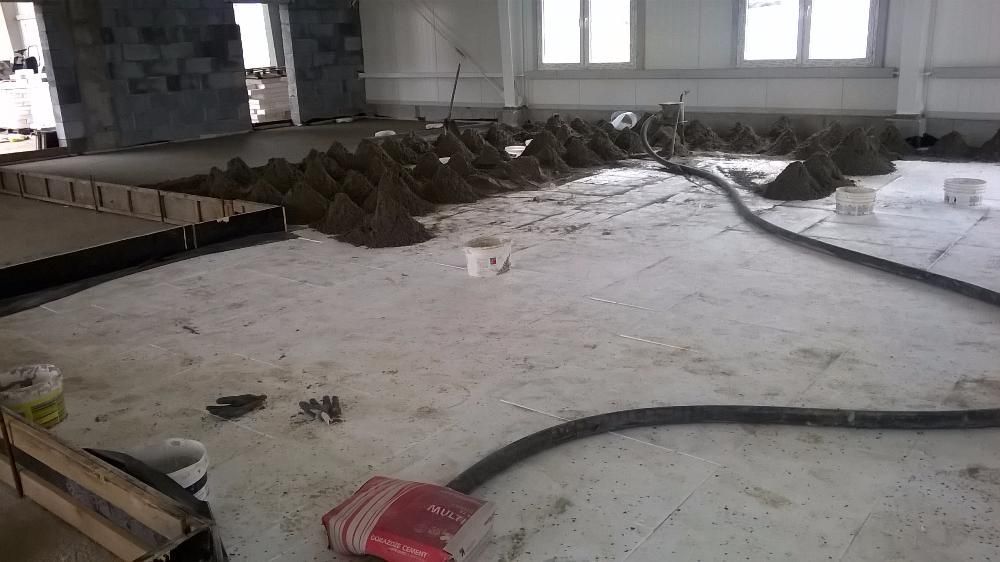 Wylewki, Posadzki, Styrobeton, Tynki maszynowe -Śląsk