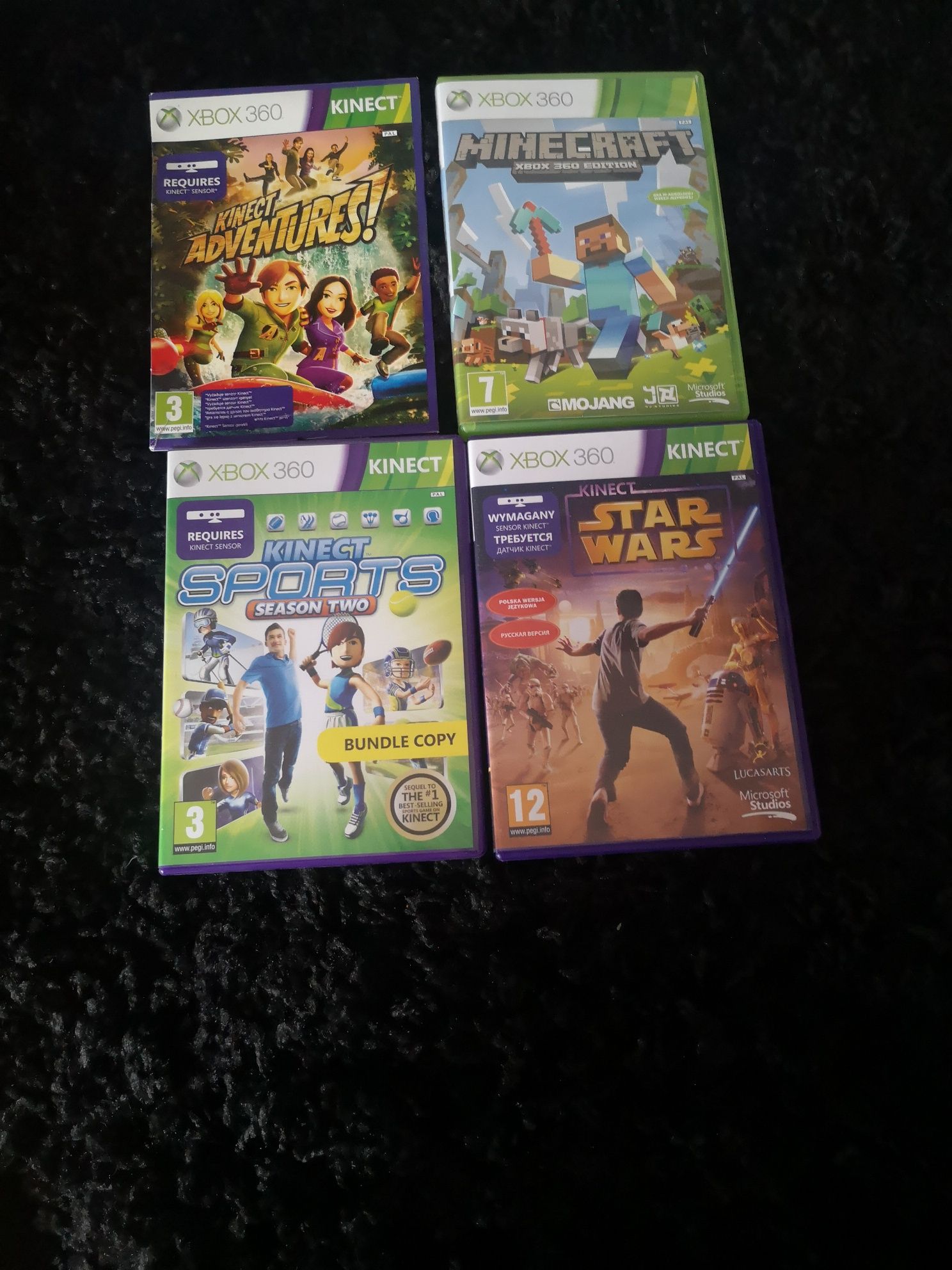 Zestaw 4 gier na Xbox 360