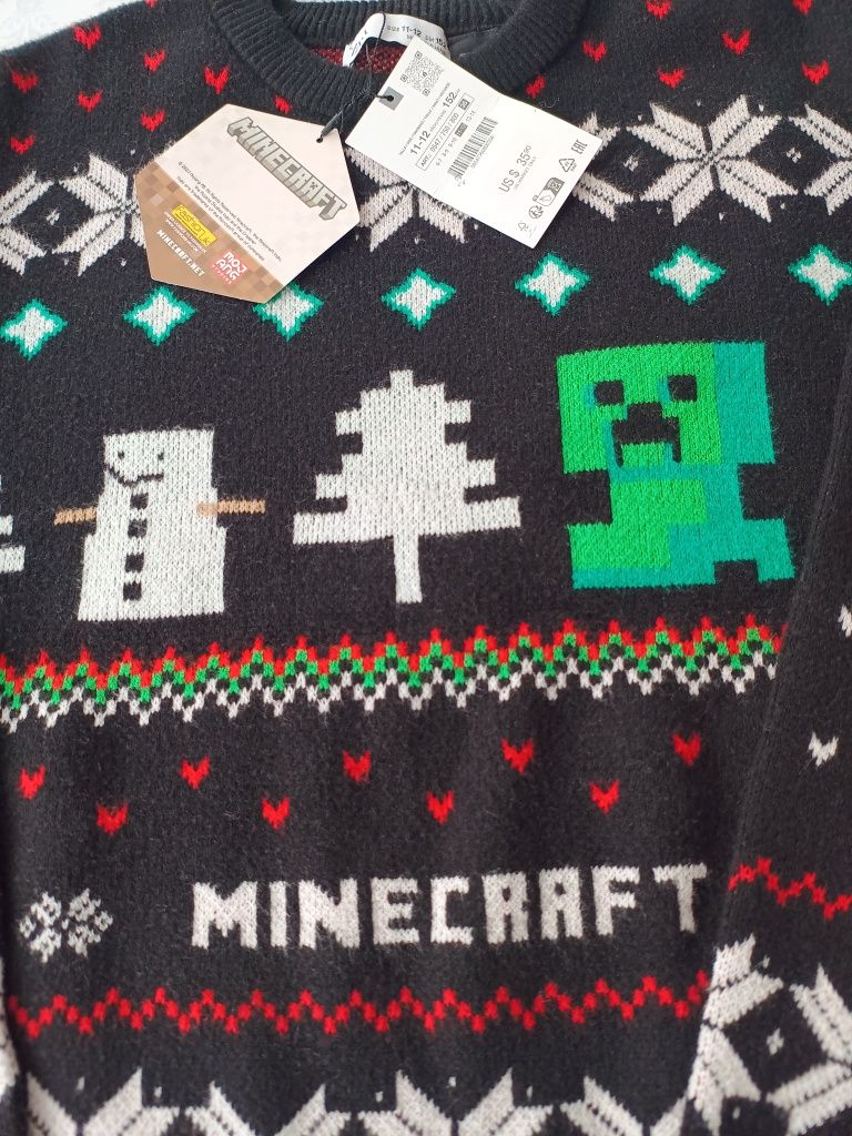 Sweter # Chłopiec # Minecraft # Zara