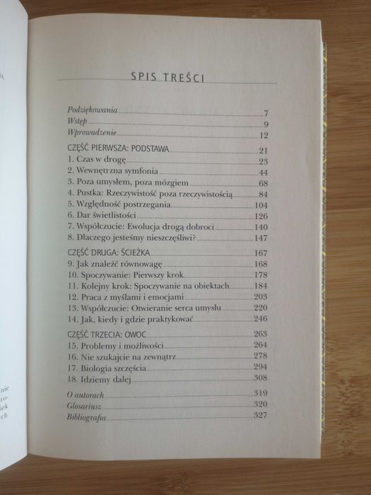 "Żyj z radością. Jak odkryć tajemnice szczęścia"