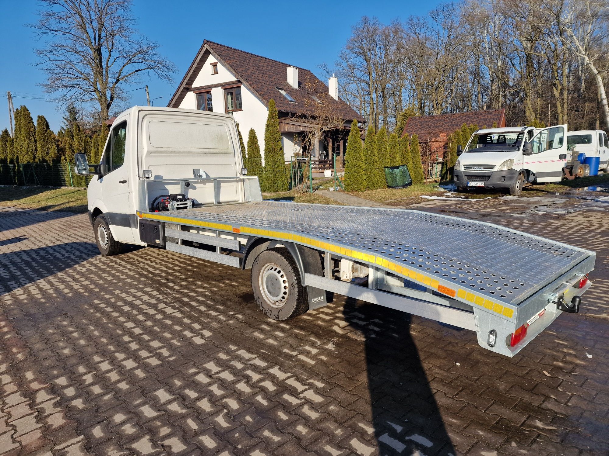 Autolaweta Volkswagen crafter. Pilnie.