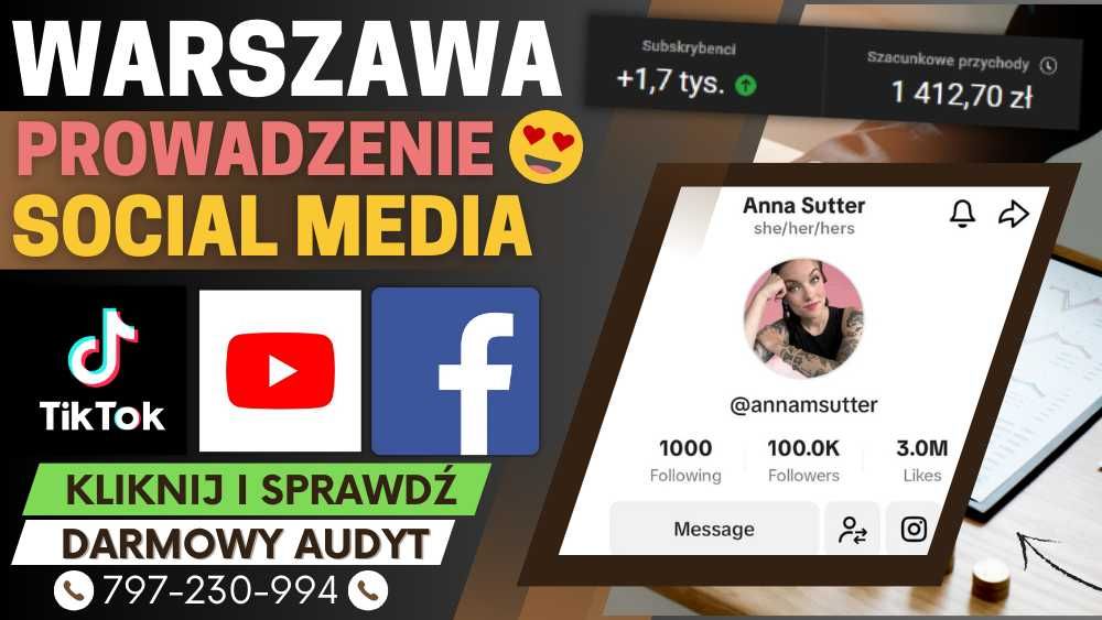 Prowadzenie Facebooka Montaż Filmów Google Ads Obsługa Social Media