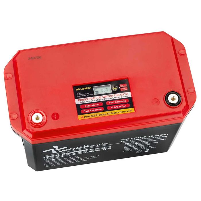 FT12100 displayАкумулятор Викендер Weekender LiFePO4 12.8V 100Ah