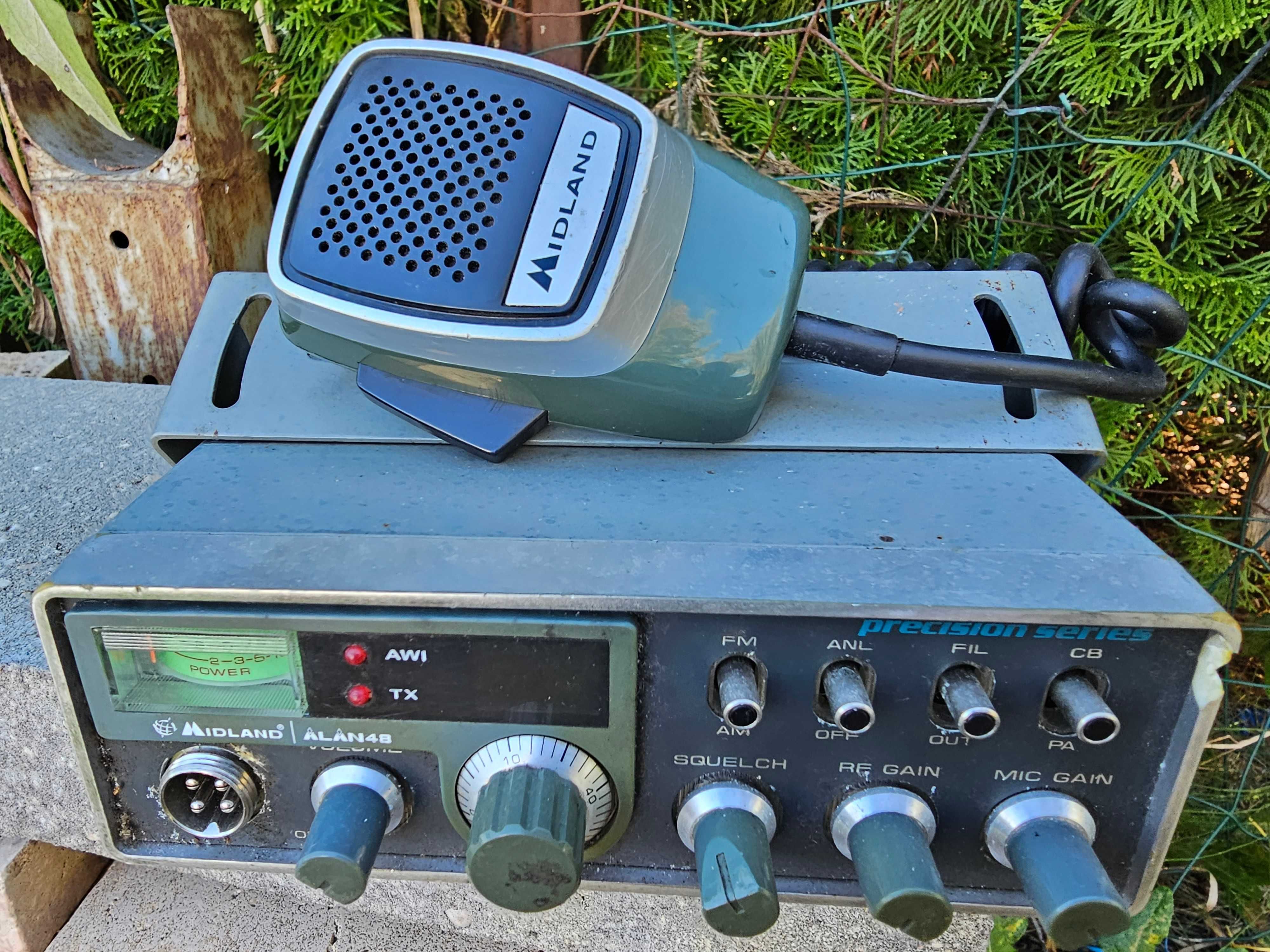 CB Radio Alan 48 BS - styl retro