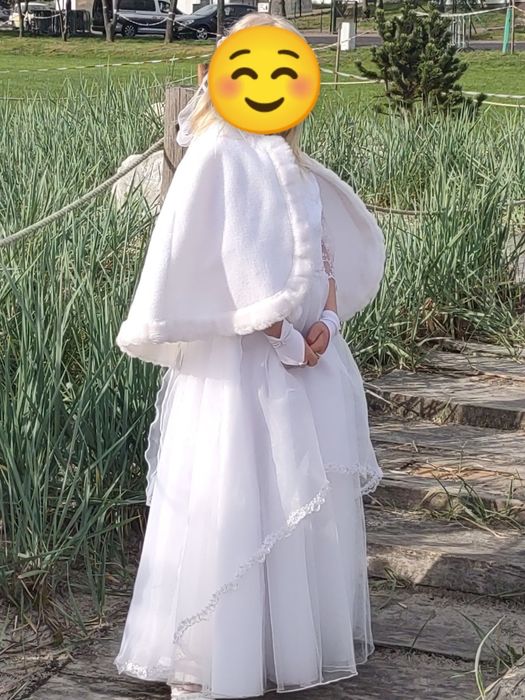 Sukienka komunijna+dodatki