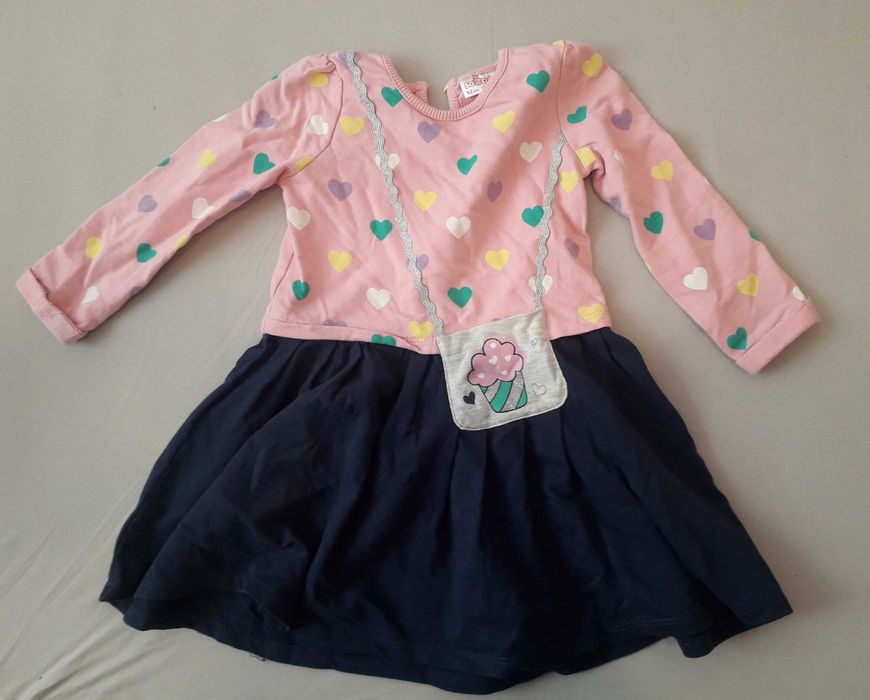 sukienka sukieneczka z torebką r 92 18-24mce stan bardzo dobry  okazja