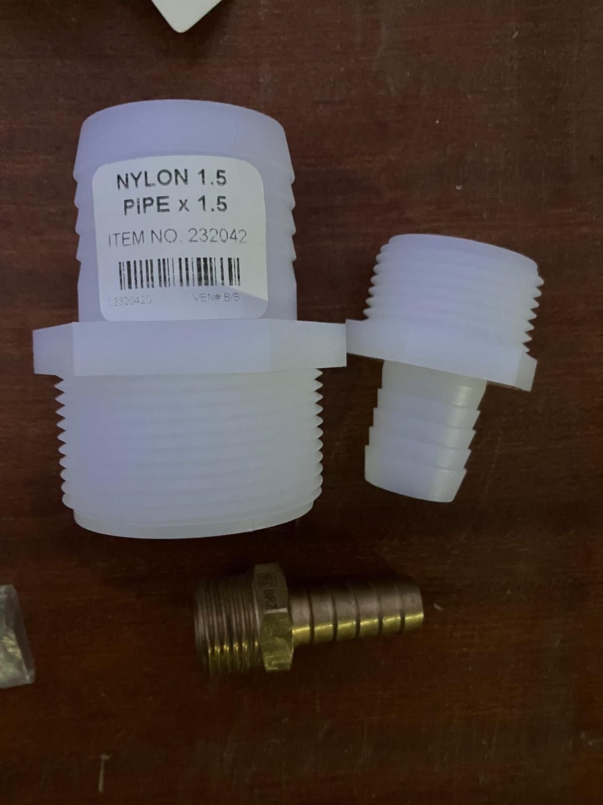 Hydraulika jachtowa - filtry zawory złączki BRĄZ / NYLON