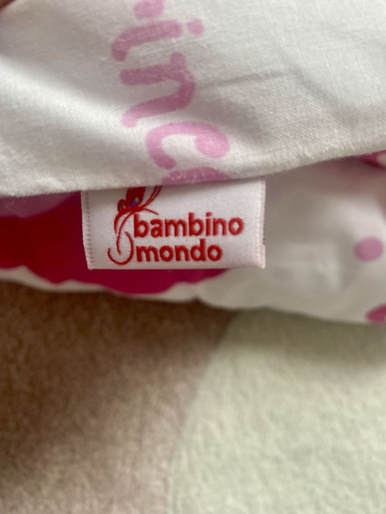 Posciel dla dziewczynki Babmino Mondo 100% bawełny
