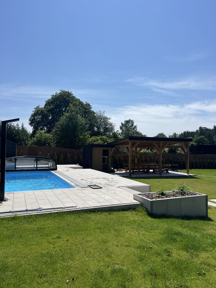 Dom do wynajecia 14 os. roztocze, cieply basen, jacuzzi sauna bilard