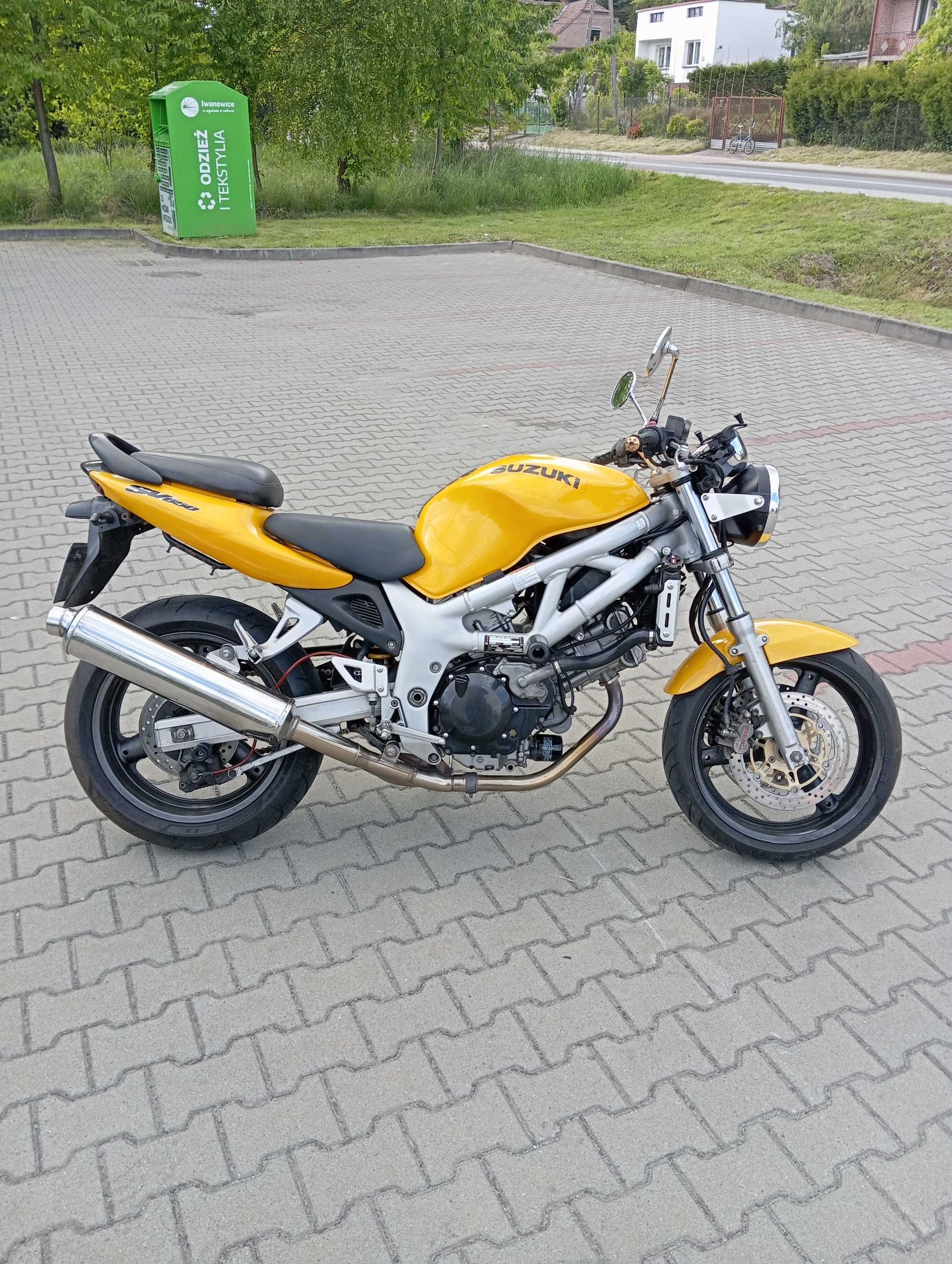 Suzuki SV 650 N doinwestowany przygotowany do sezonu