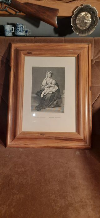 Rycina w ramce XIX wiek